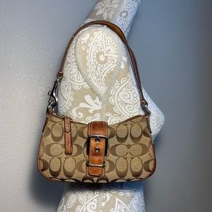 COACH 6362 Signature Jacquard Demi Fabric Bag